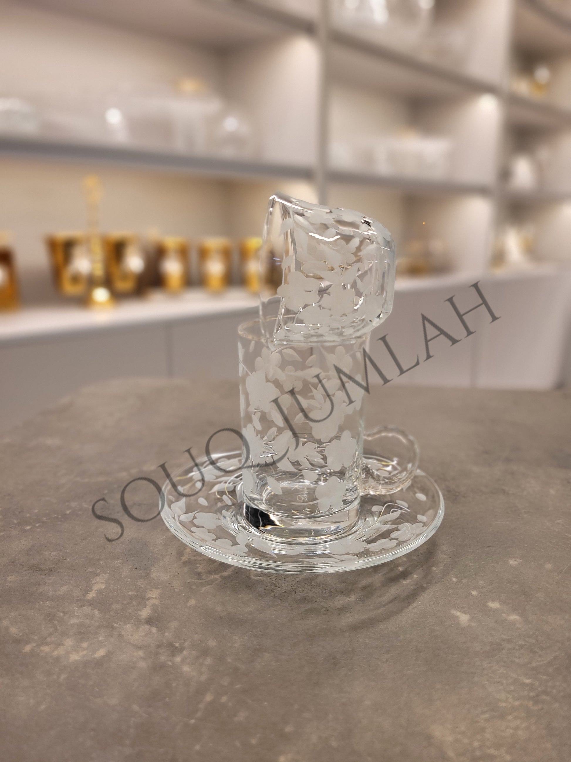 طقم شاي و قهوة عربية 18 قطعة - SOUQ JUMLAH