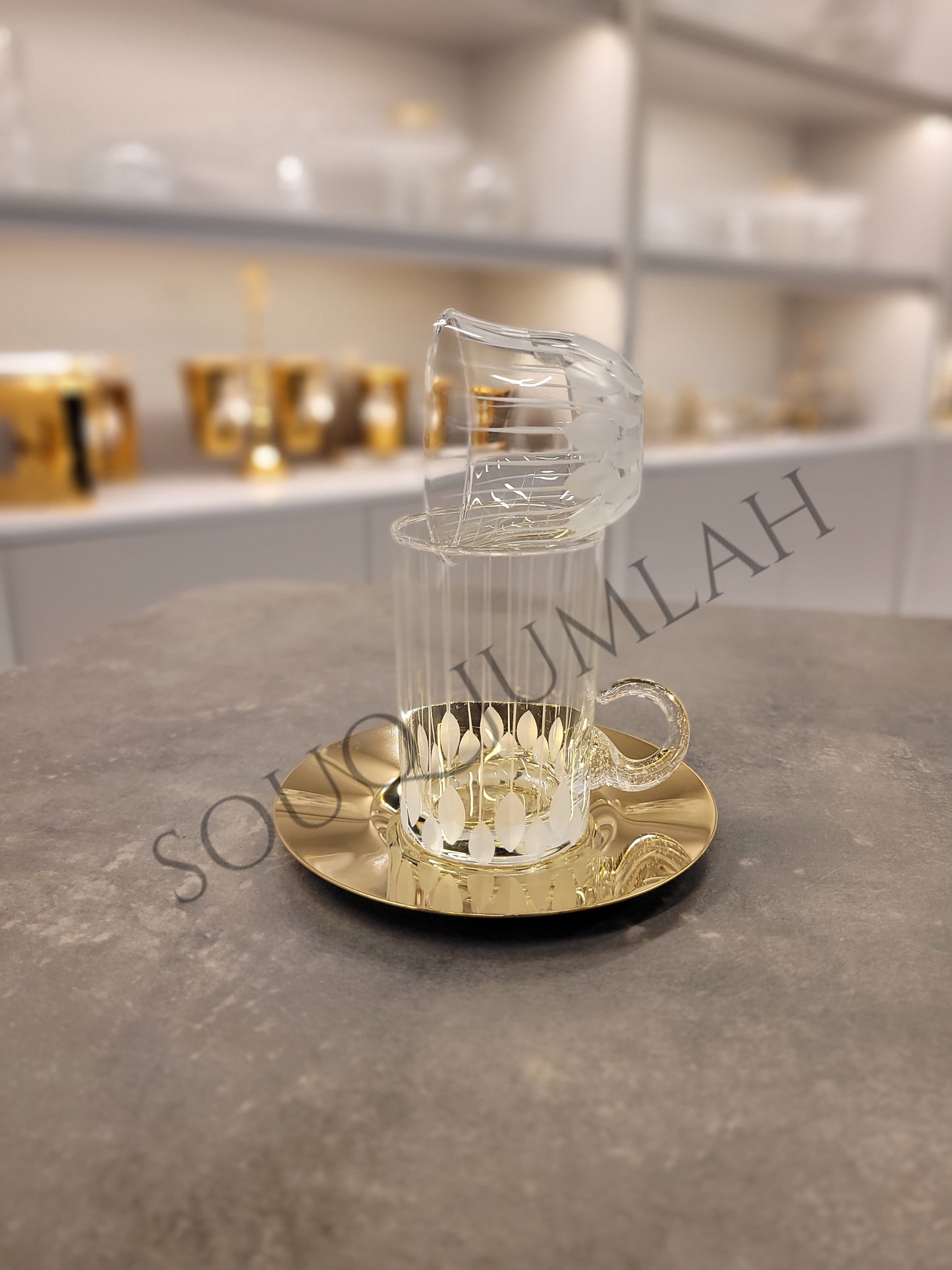 طقم شاي و قهوة عربية 18 قطعة - SOUQ JUMLAH