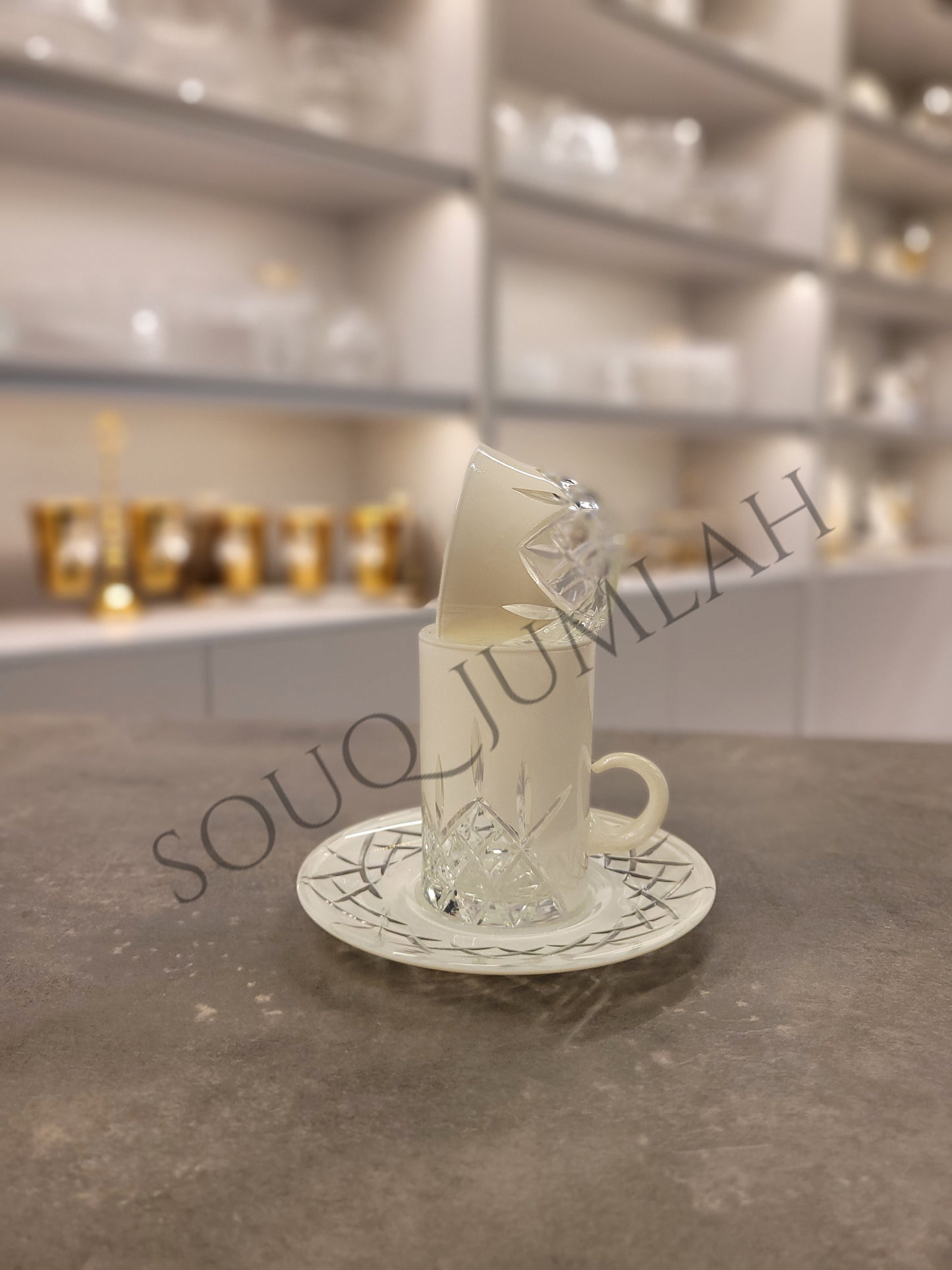 طقم شاي و قهوة عربية 18 قطعة - SOUQ JUMLAH