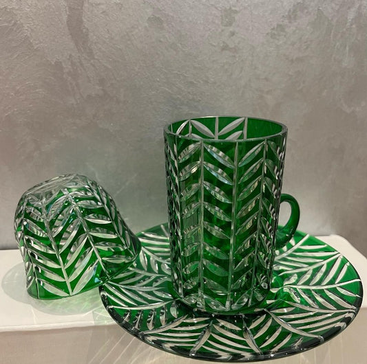 طقم شاي و قهوة عربية 18 قطعة - SOUQ JUMLAH
