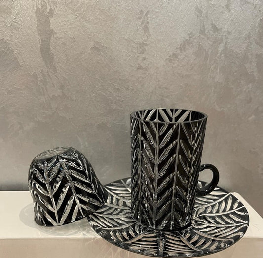 طقم شاي و قهوة عربية 18 قطعة - SOUQ JUMLAH